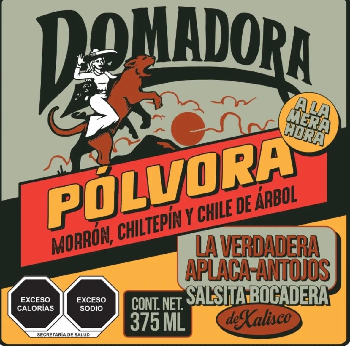 12 salsas "Pólvora" Domadora